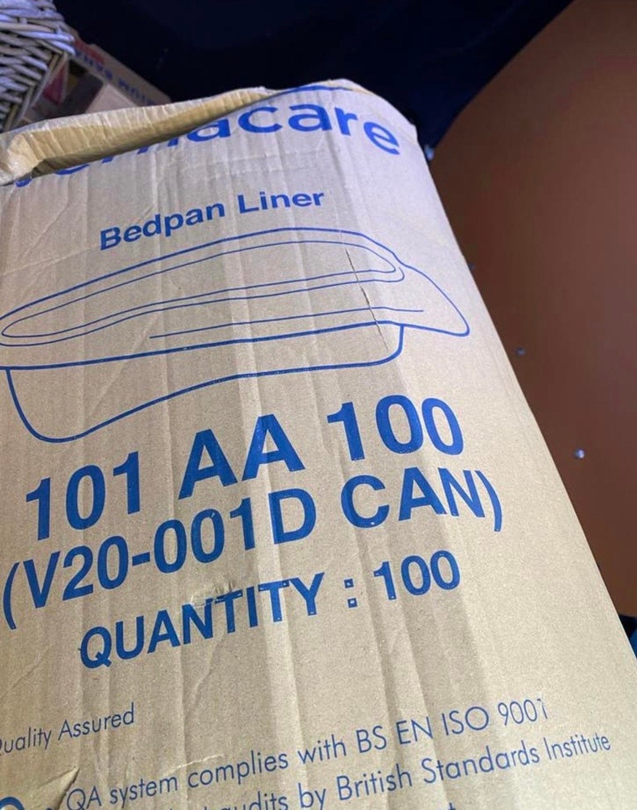 Bedpan Liner 90 stuks, Ophalen of Verzenden, Nieuw