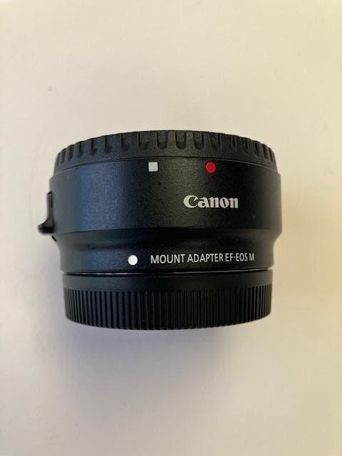 Canon mount adapter EF-EOS M, Audio, Tv en Foto, Fotografie | Lenzen en Objectieven, Ophalen, Zo goed als nieuw, Toebehoren