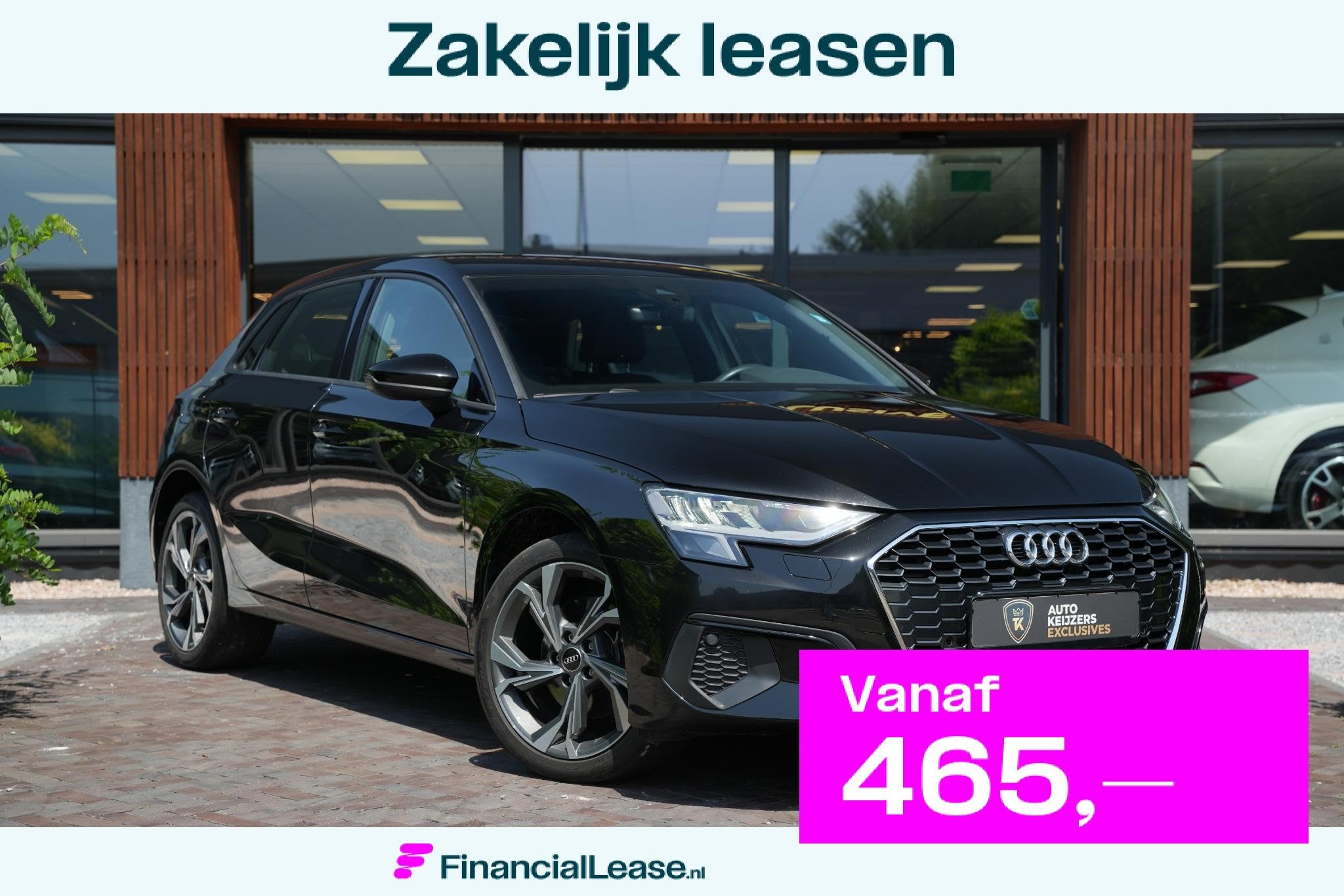 Audi A3 Sportback 40 TFSI e Advanced edition, Stof, Gebruikt, 4 cilinders, Zwart
