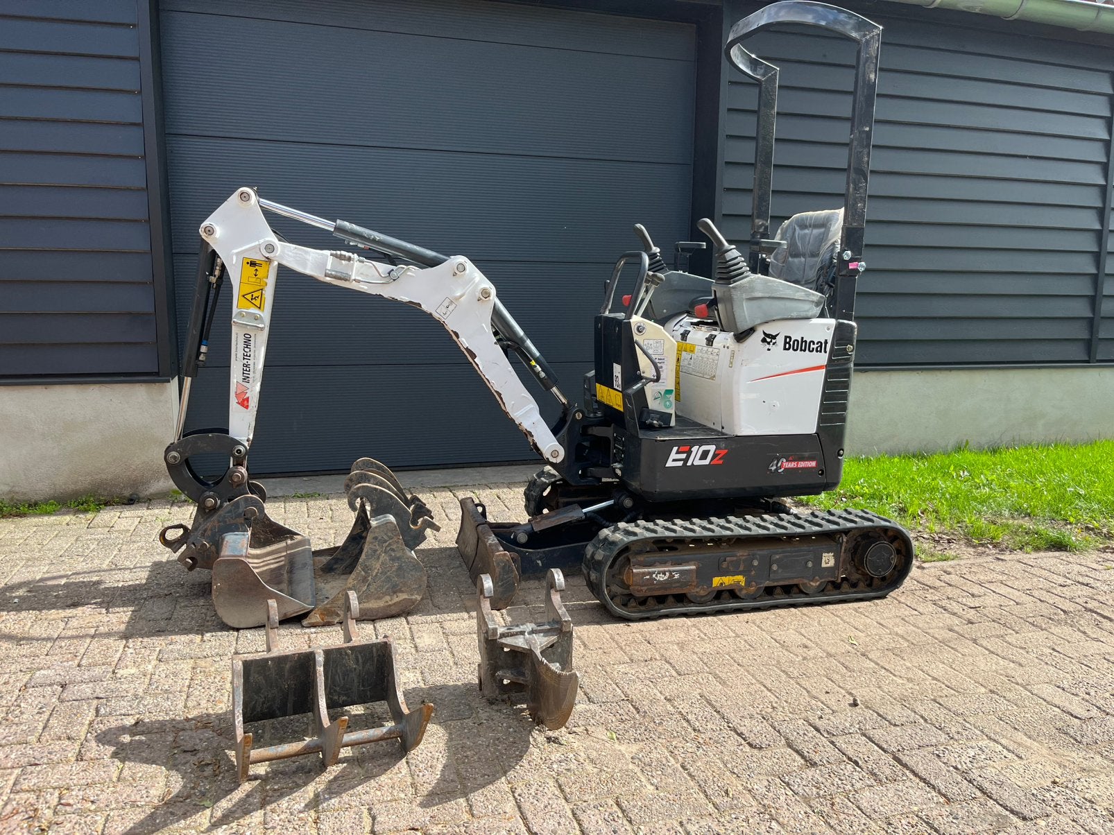 Bobcat E10Z BJ 2019 slechts 510 uur met 5 Aanbouwdelen!!, Ophalen of Verzenden, Graafmachine