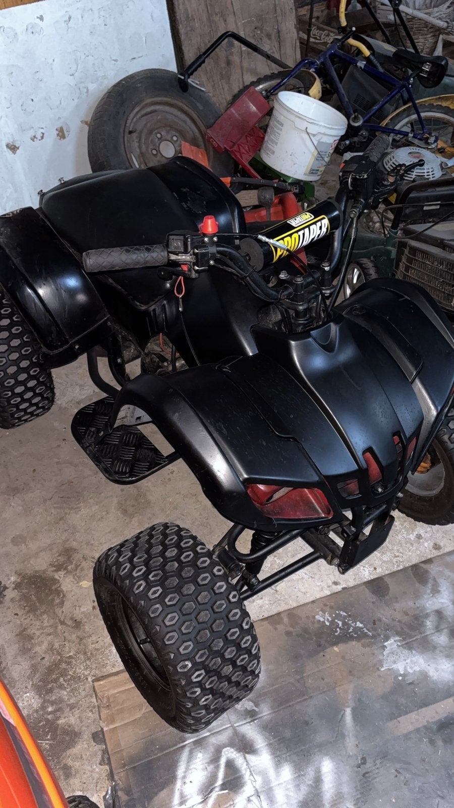 125cc 4 takt quad(Teruil tegen pitbike), Ophalen, Gebruikt
