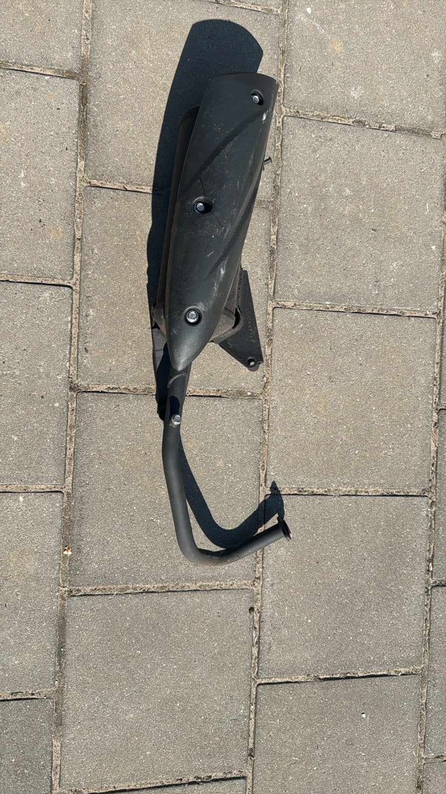 Uitlaat Sym Fiddle 2, Fietsen en Brommers, Brommeronderdelen | Scooters, Verzenden, Gebruikt, Uitlaat, SYM