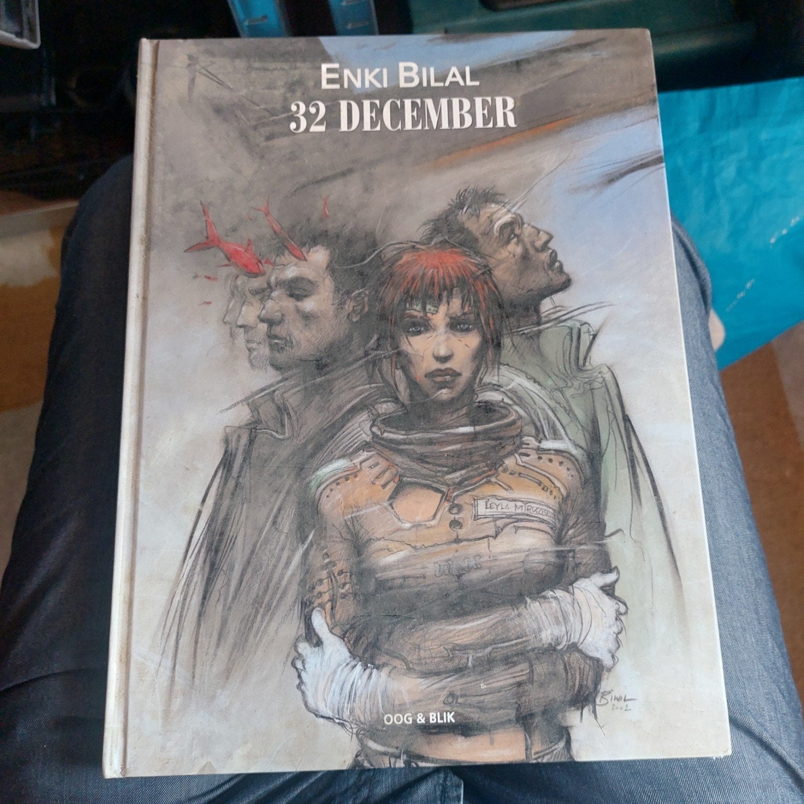 Enki Bilal - 32 December - Hardcover stripboek, Ophalen of Verzenden