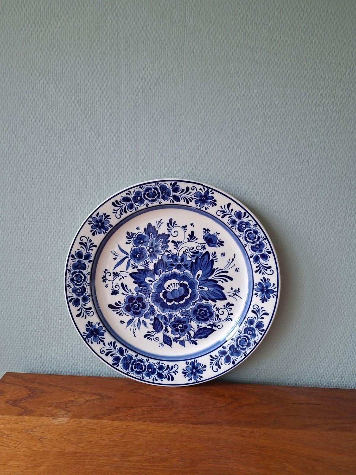 Delfs blauw Handwerk Wandbord, Antiek en Kunst, Antiek | Wandborden en Tegels, Ophalen