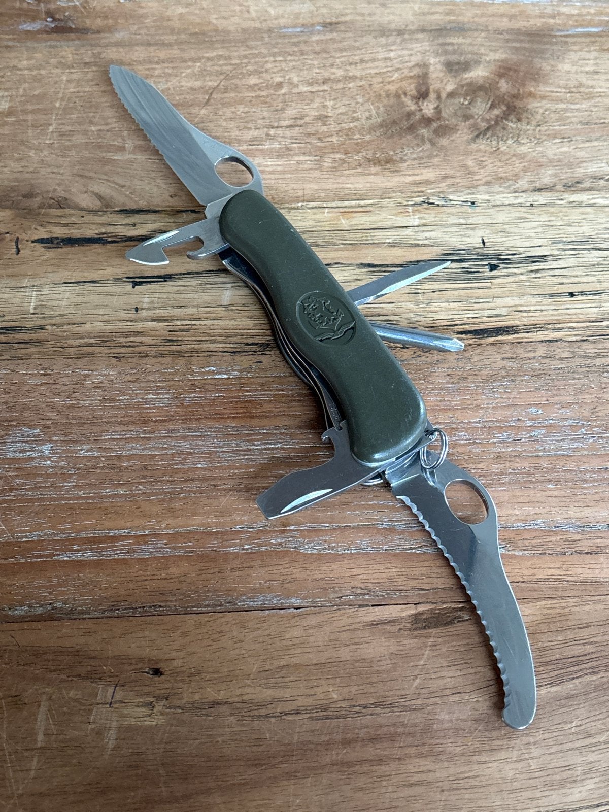 Victorinox Nederlands Leger Zakmes - Gebruikt, Ophalen of Verzenden, Landmacht, Nederland, Mes of Dolk