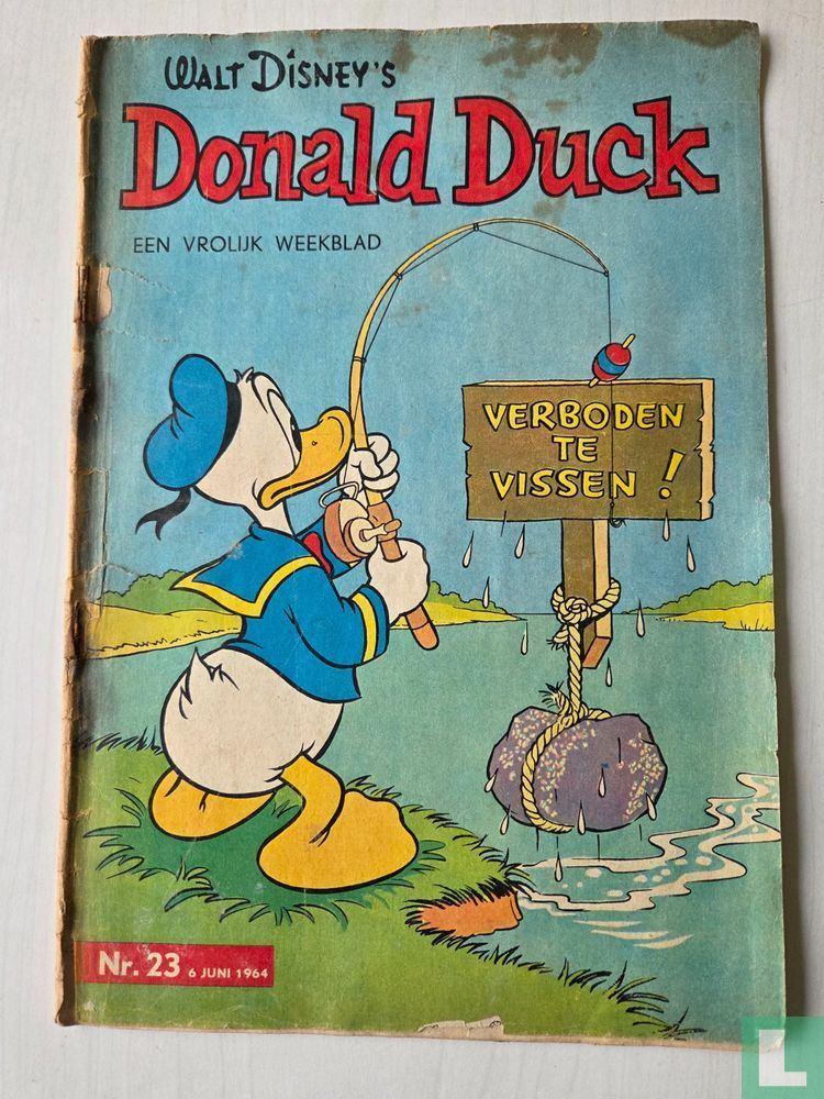 Donald Duck 23 - 1964, Boeken, Eén stripboek, Ophalen of Verzenden, Donald Duck / Disney, Gelezen
