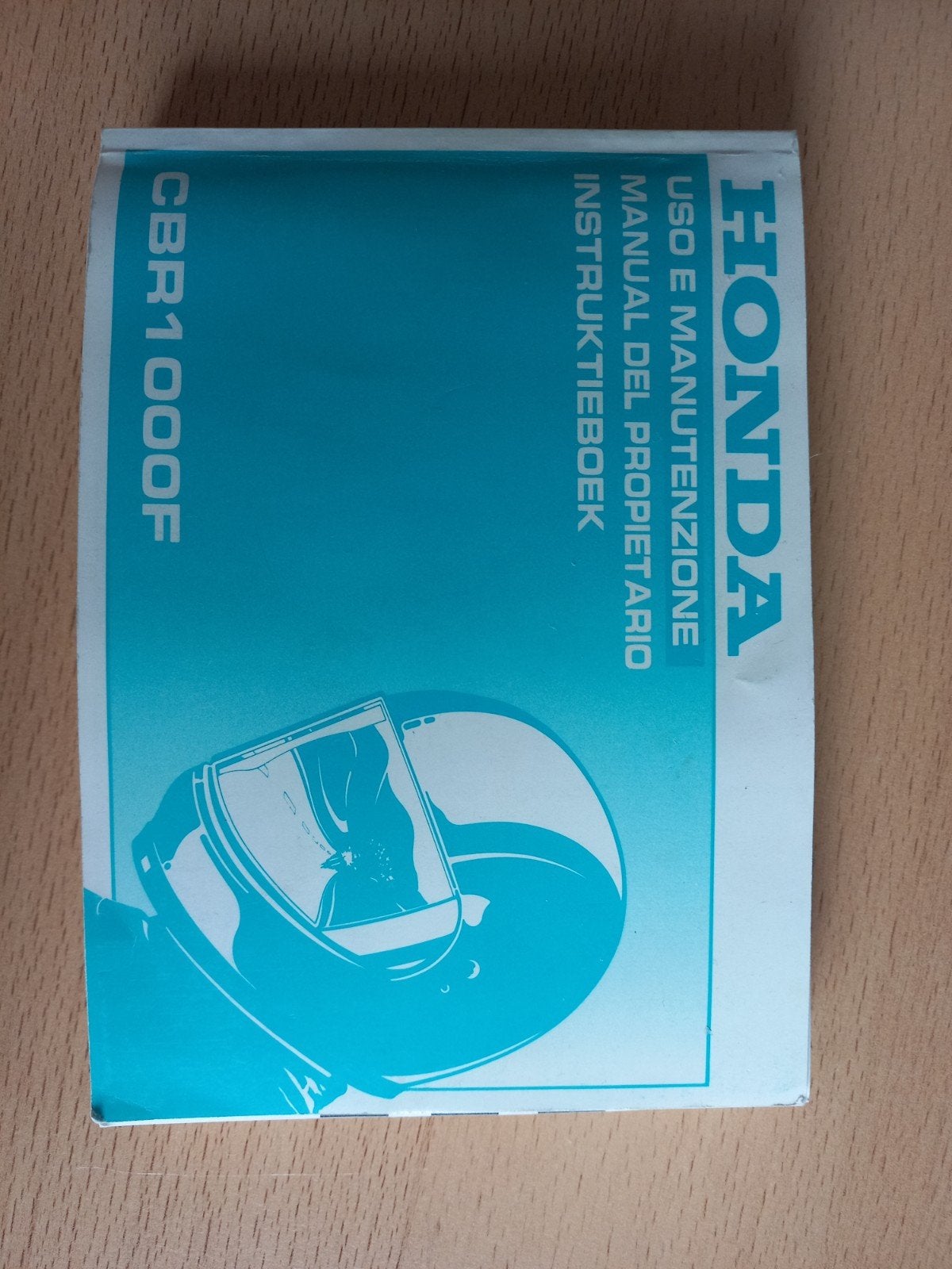 Honda CBR1000F Instructieboek / Gebruikershandleiding, Motoren, Ophalen of Verzenden