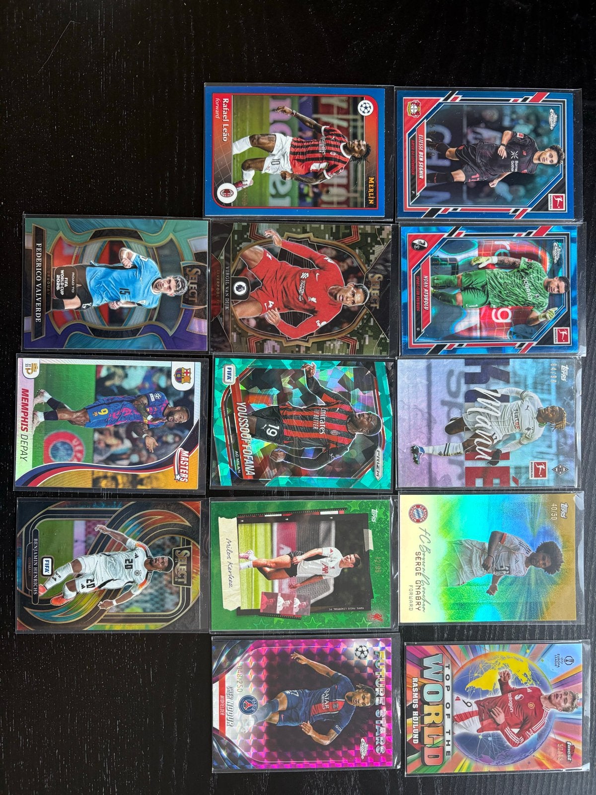 Voetbalkaarten collectie - Topps, Panini, diverse spelers, Verzenden, Zo goed als nieuw, Buitenlandse clubs, Spelerskaart