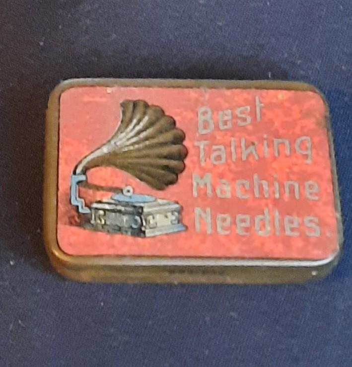Antiek blikje grammofoonnaalden - 'Best Talking Machine', Ophalen of Verzenden