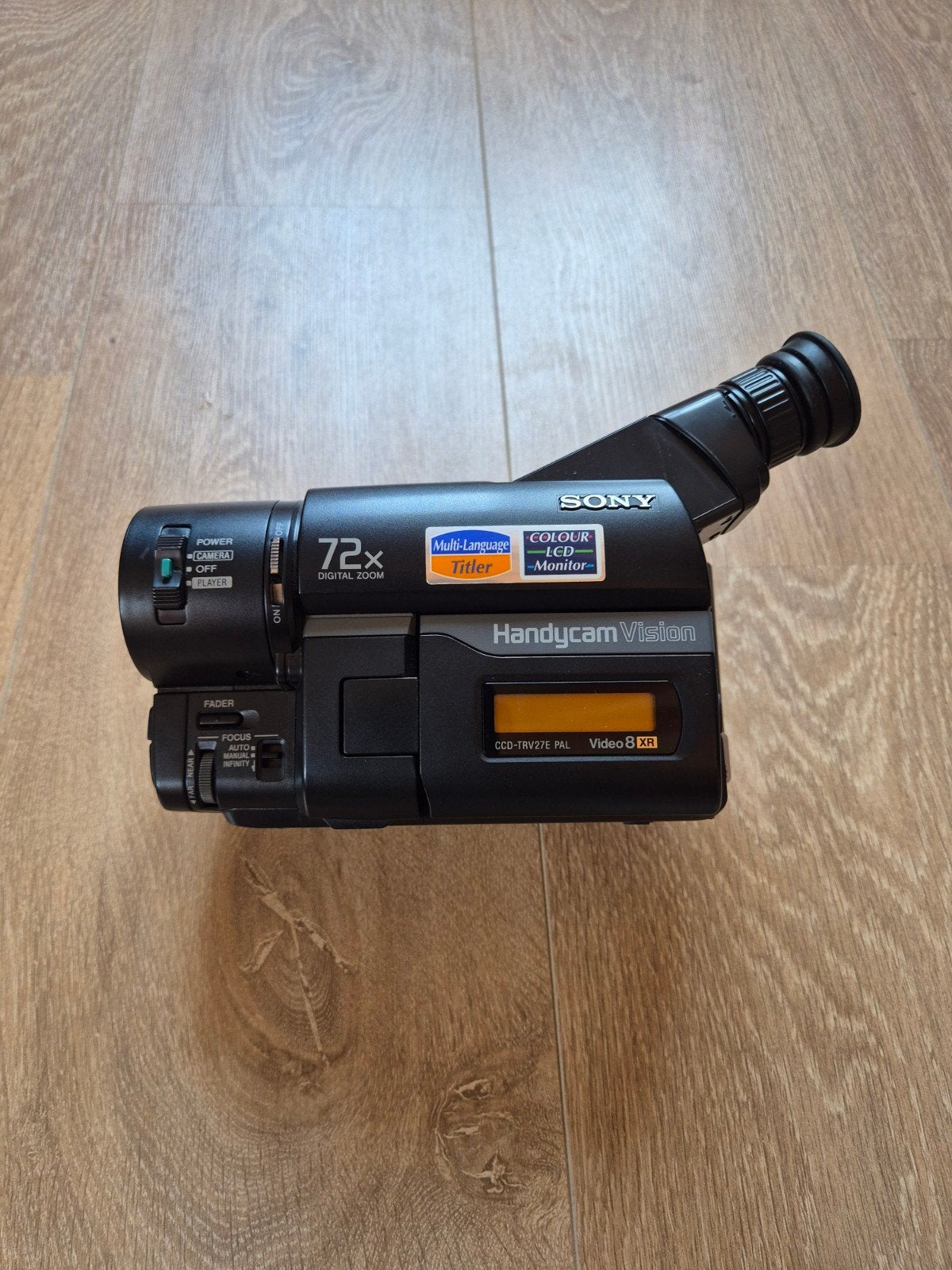 Sony Handycam Vision Video 8 XR CCD-TRV27E - zonder lader, Audio, Tv en Foto, Videocamera's Analoog, Ophalen of Verzenden, 8mm