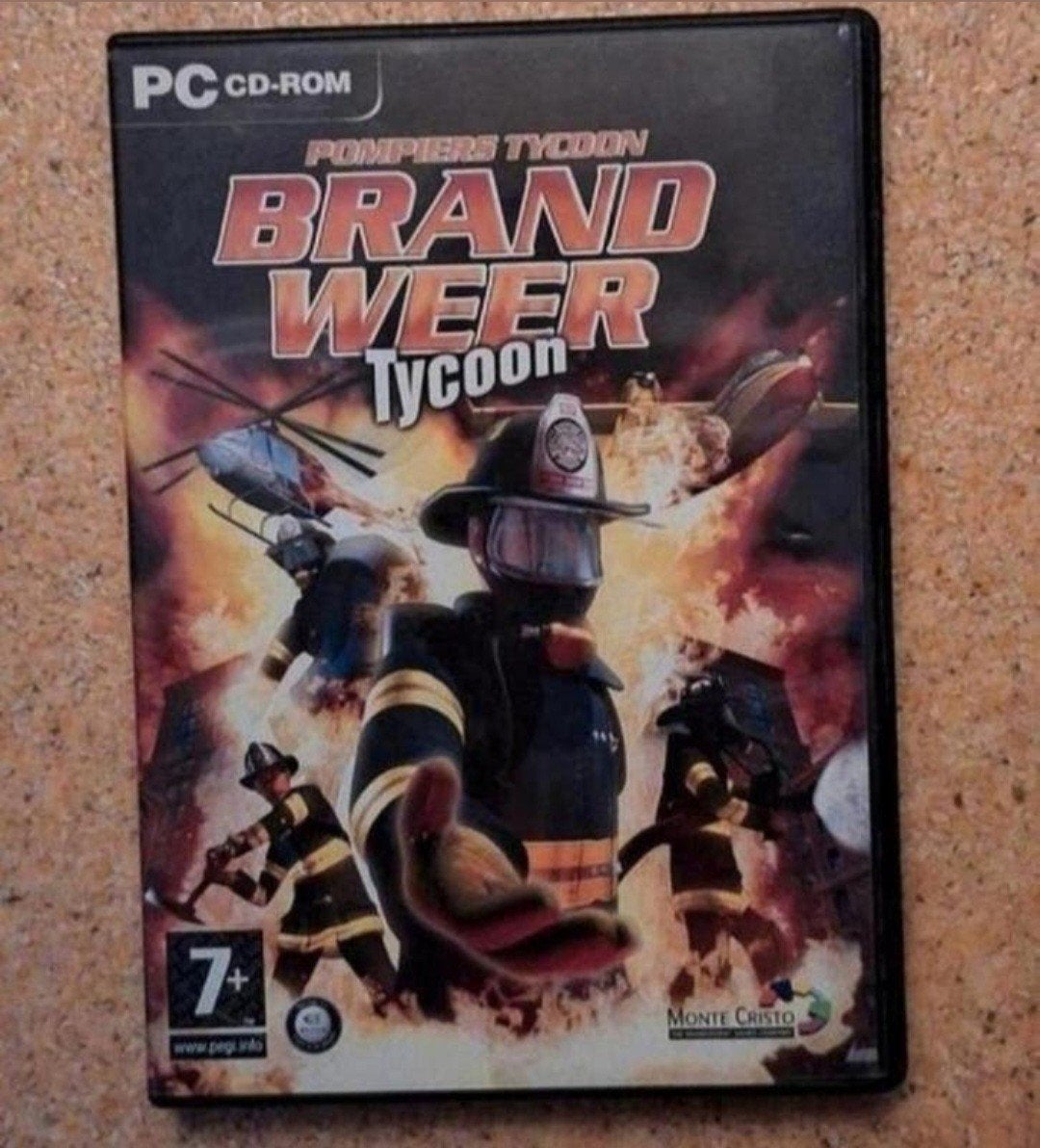 Brandweer Tycoon PC CD-ROM - Strategie en Simulatie, Spelcomputers en Games, Gebruikt, 1 speler, Eén computer, Ophalen of Verzenden