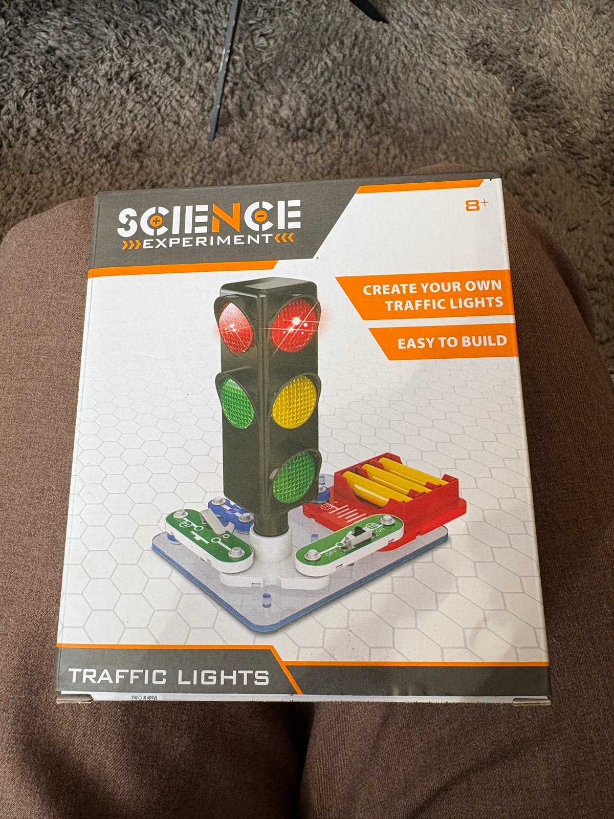 Science Experiment: Verkeerslichten Bouwpakket, Ophalen of Verzenden, Nieuw, Bouwen, Met licht