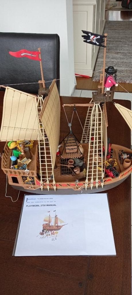 Piratenschip 3750 vintage, Ophalen, Gebruikt