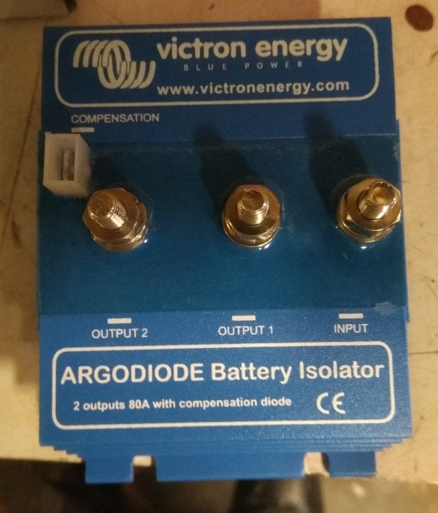 Victron Argodiode laadstroomverderler 2x80A, Ophalen of Verzenden, Nieuw, Motor en Techniek, Zeilboot of Motorboot