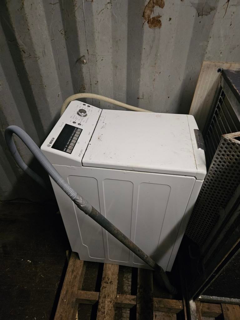 Bosch Serie 6 Bovenlader Wasmachine - Gebruikt en Goed, Witgoed en Apparatuur, Wasmachines, Ophalen, 1200 tot 1600 toeren, Gebruikt