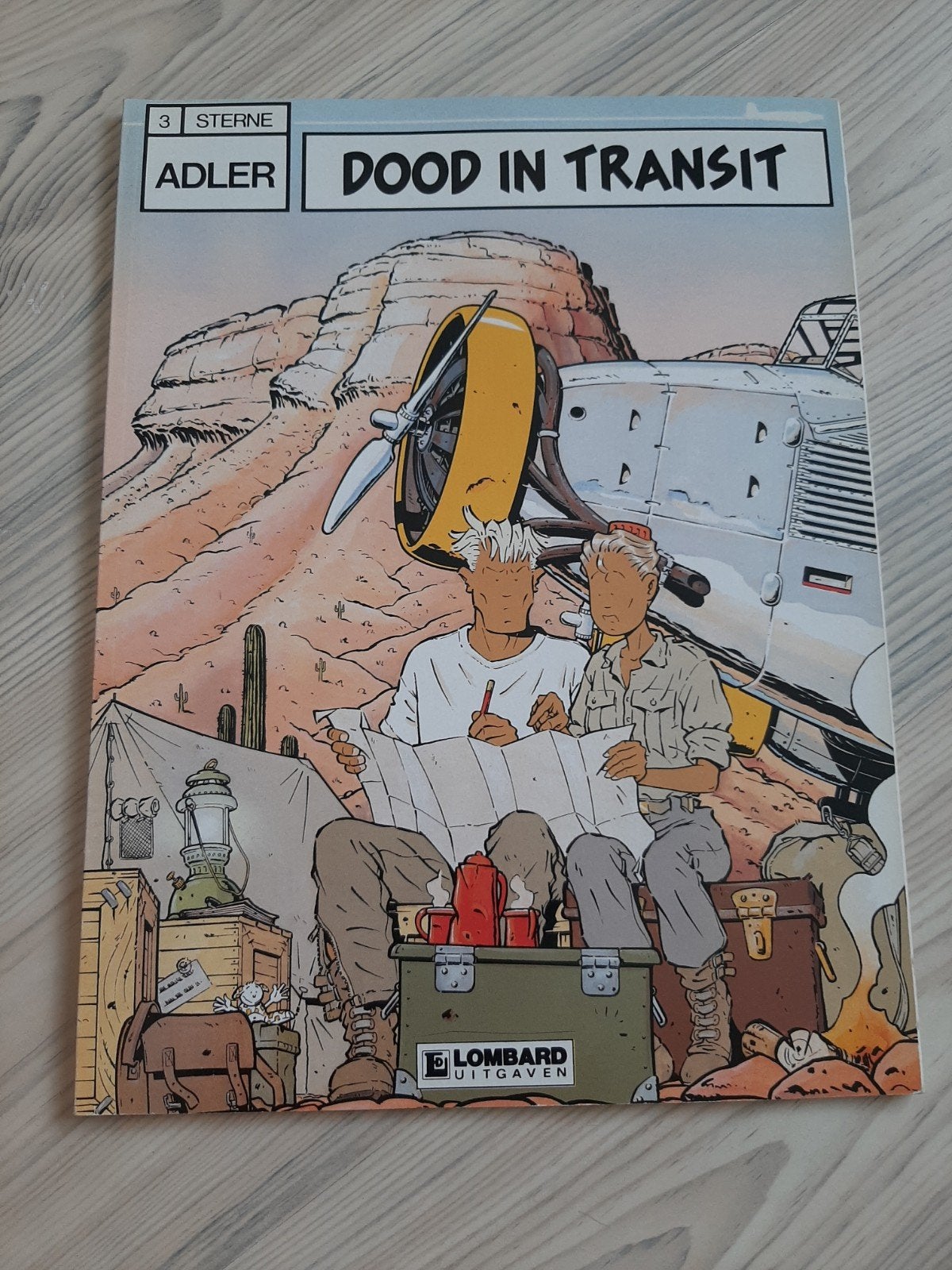 Adler - Dood in Transit (Deel 3) - René Sterne, Ophalen of Verzenden