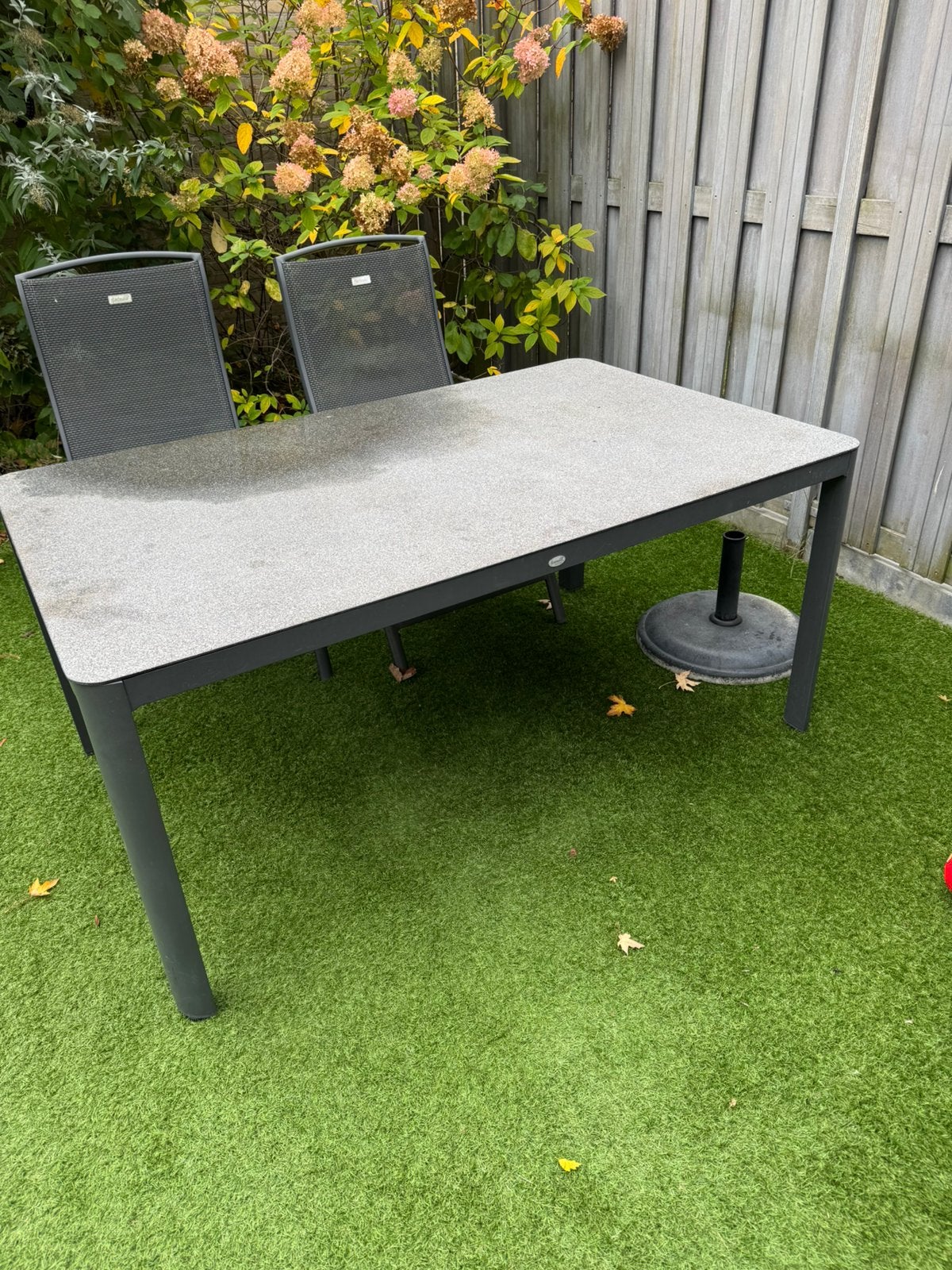 Tuintafel, Ophalen, Gebruikt, Rechthoekig, Kunststof