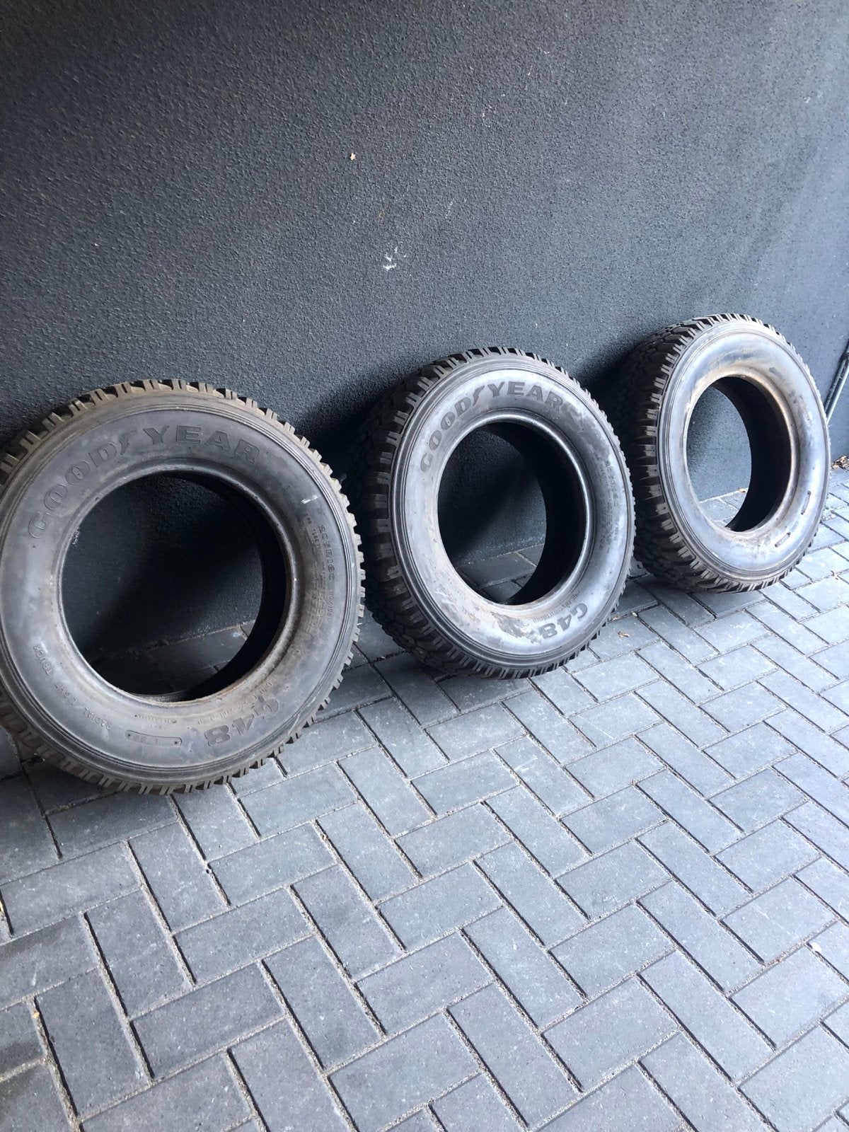 Goodyear G48 205R16C banden (3 stuks), Ophalen of Verzenden, Landmacht, Nederland