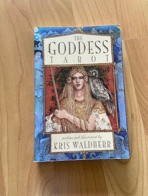 The Goddess Tarot Boek en kaarten - Kris Waldherr, Ophalen of Verzenden, Gelezen, Tarot of Kaarten leggen, Overige typen