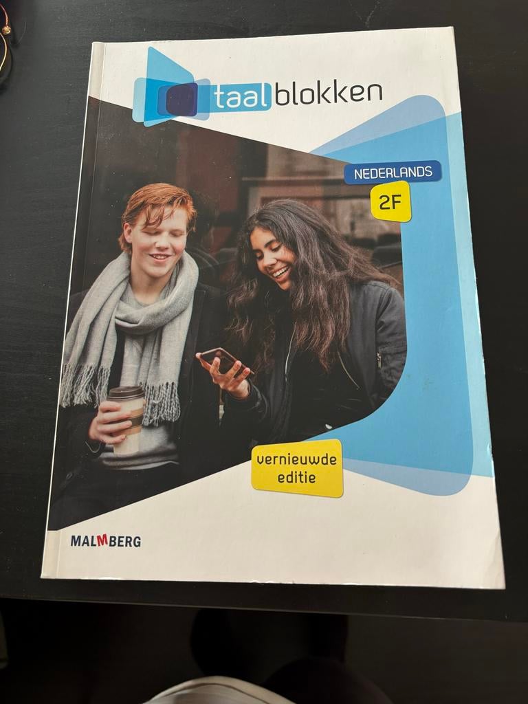 Taalblokken Nederlands 2F Werkboek, Ophalen of Verzenden, Zo goed als nieuw, Overige niveaus, Nederlands
