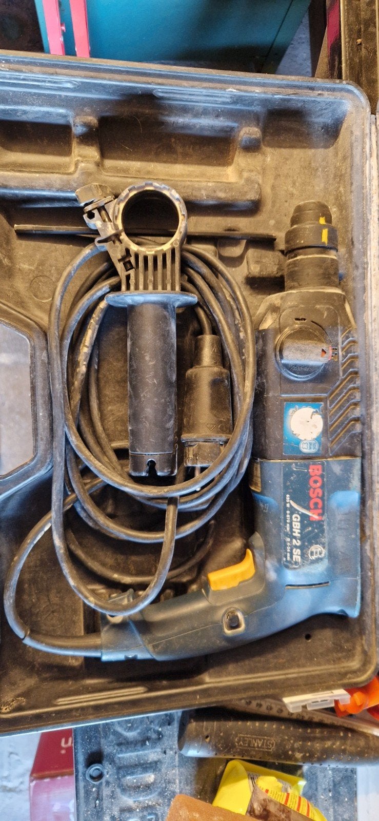 Bosch GBH 2 SE Boorhamer - Krachtig en Betrouwbaar, Boor- en/of Breekhamer, Ophalen of Verzenden, Klopboormechanisme, Gebruikt
