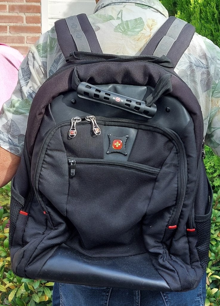 SwissGear rugtas, Overige merken, 25 tot 40 cm, Ophalen of Verzenden, Zo goed als nieuw