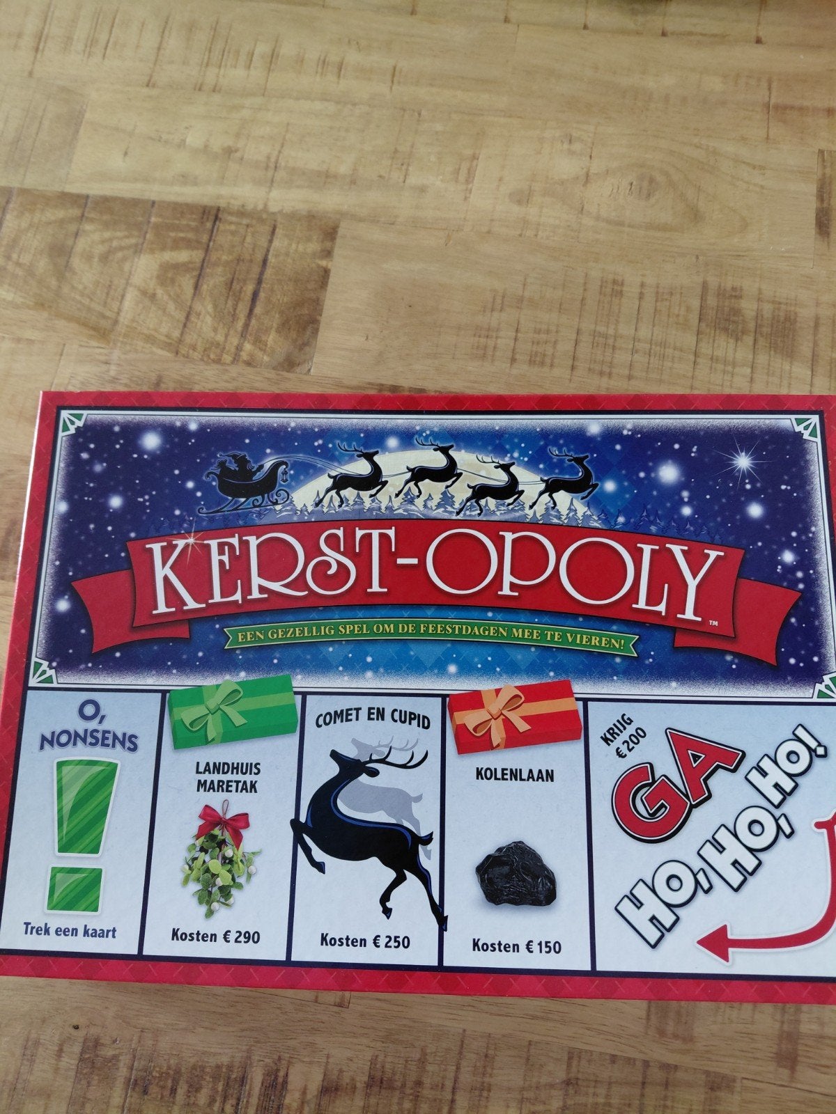 NIEUW Monopoly kerst editie KERST-OPOLY, Verzenden, Nieuw