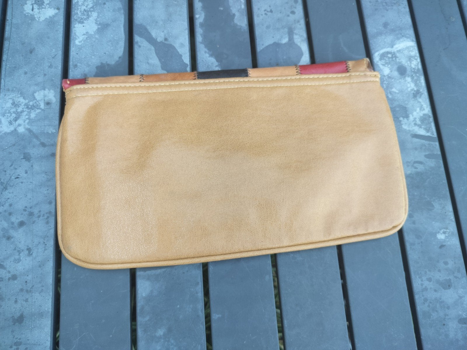 Vintage Patchwork Clutch / Avondtasje, Ophalen of Verzenden, Zo goed als nieuw, Overige kleuren, Avondtasje