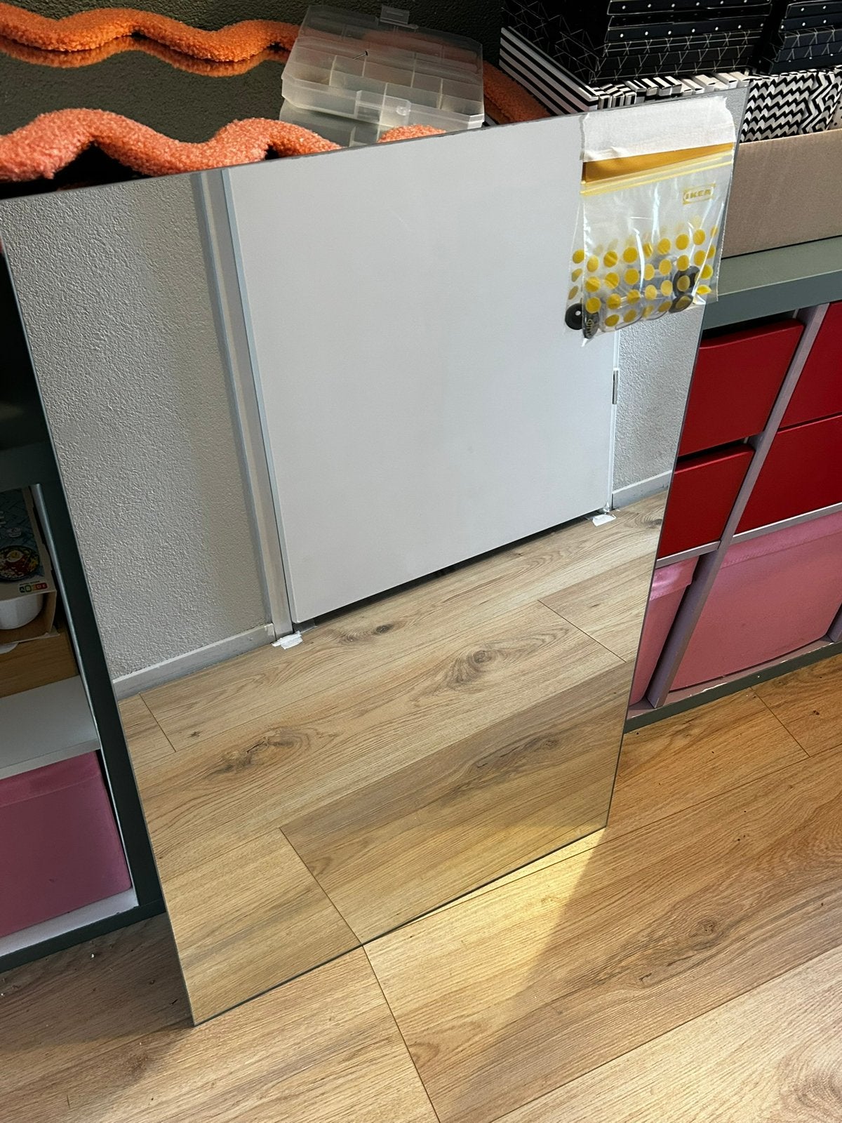 Twee grote spiegels ikea, Ophalen, Zo goed als nieuw, 75 tot 100 cm, Minder dan 100 cm