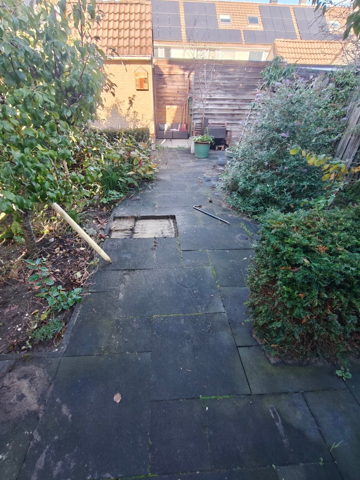 Diverse partij gebruikte terrastegels - 6 cm dik, Ophalen, Gebruikt, 10 m² of meer, Beton