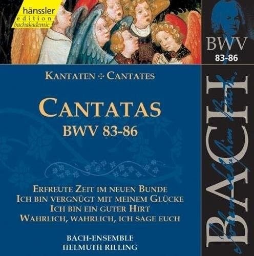 Bach Cantatas BWV 83-86 Bach Ensemble Rilling Hanssler Nieuw, Ophalen of Verzenden, Classicisme, Nieuw in verpakking, Kamermuziek