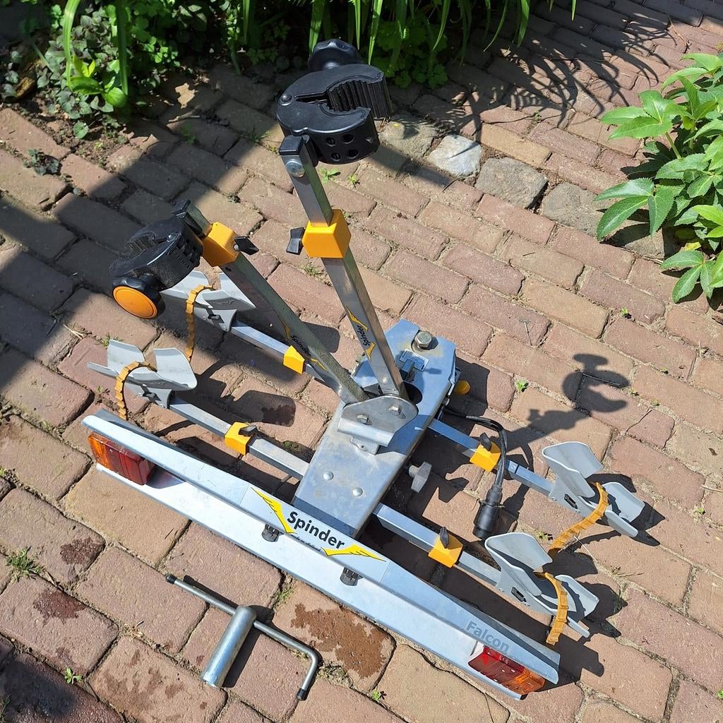 Fietsendrager Spinder Falcon, Auto diversen, Fietsendragers, Zo goed als nieuw, Trekhaakdrager, Ophalen