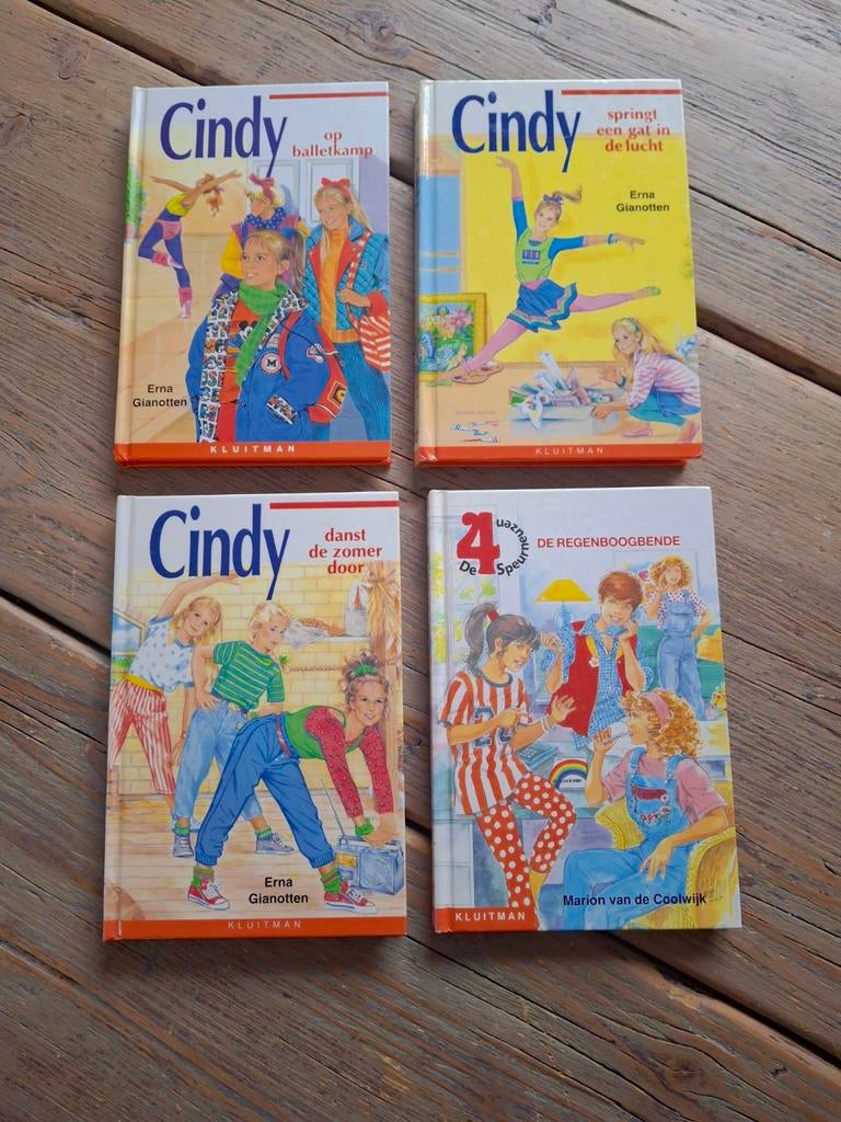 Meisjesboeken uitgeverij Kluitman: Cindy. Regenboogbende., Ophalen of Verzenden, Gelezen, Fictie algemeen