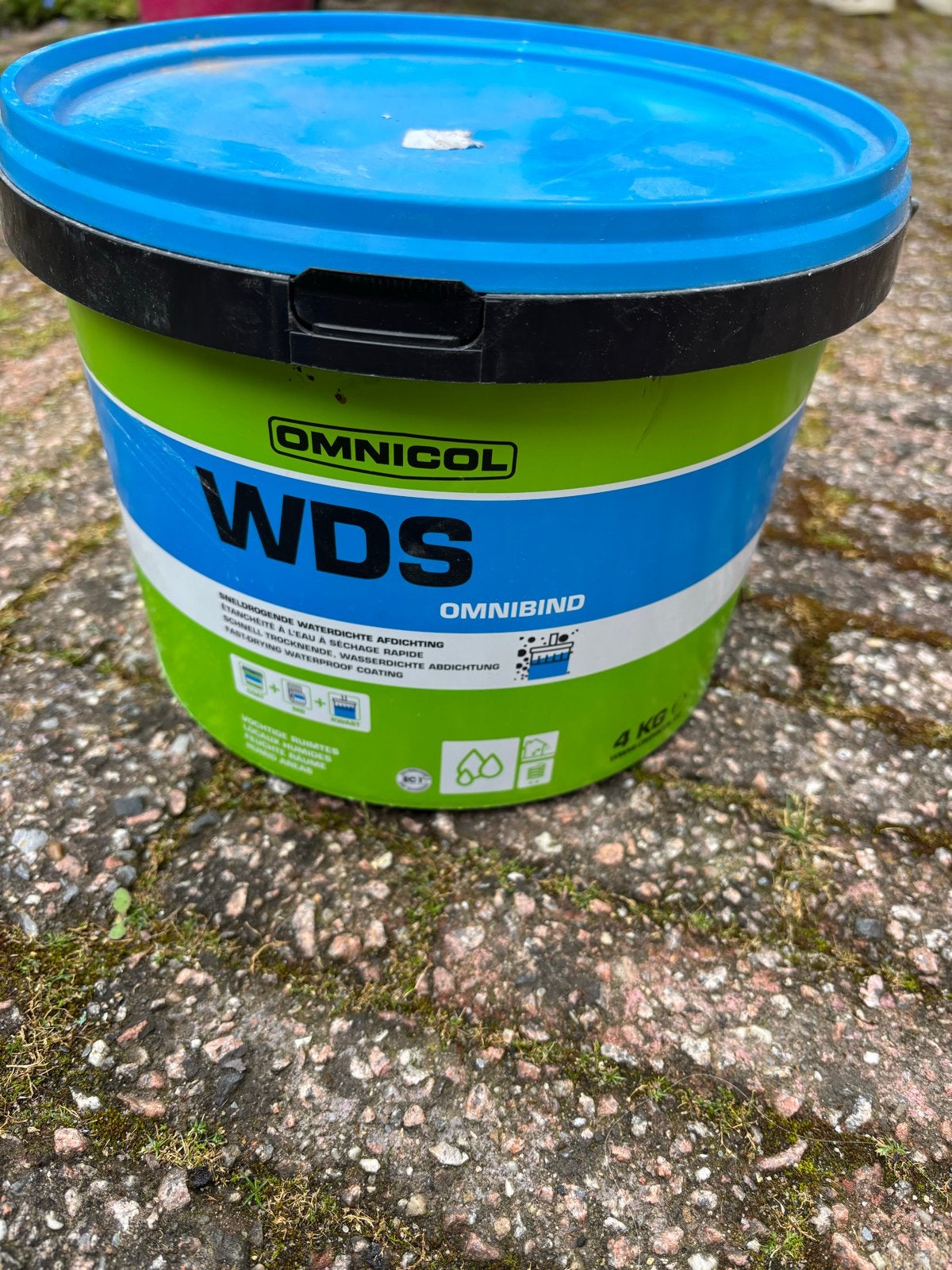 Omnicol WDS Omnibind Sneldrogende Waterdichte Coating, Ophalen, Overige kleuren, Nieuw, Verf