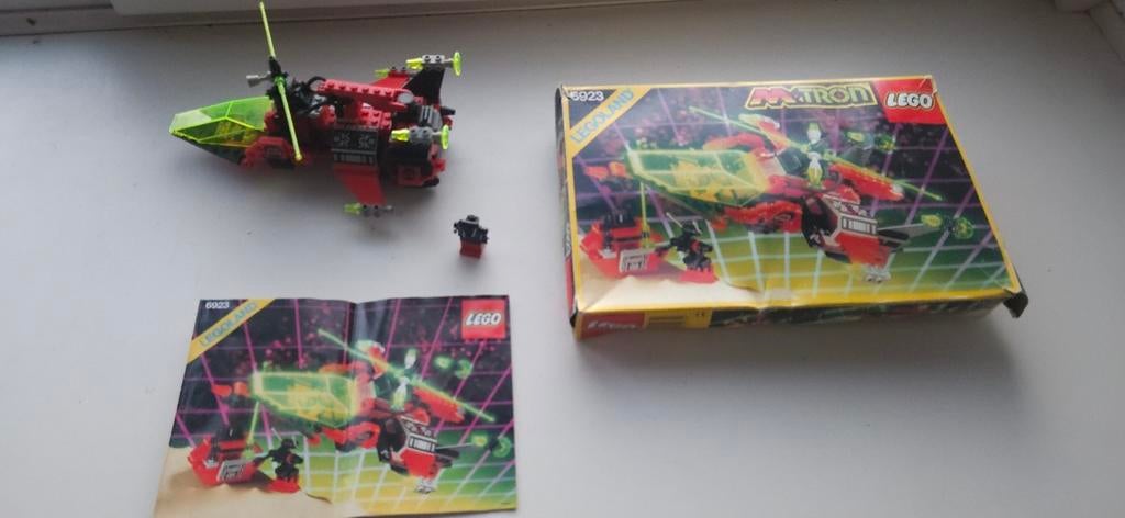 Lego 6923 m tron incl beschadigde doos en boekje, Ophalen of Verzenden