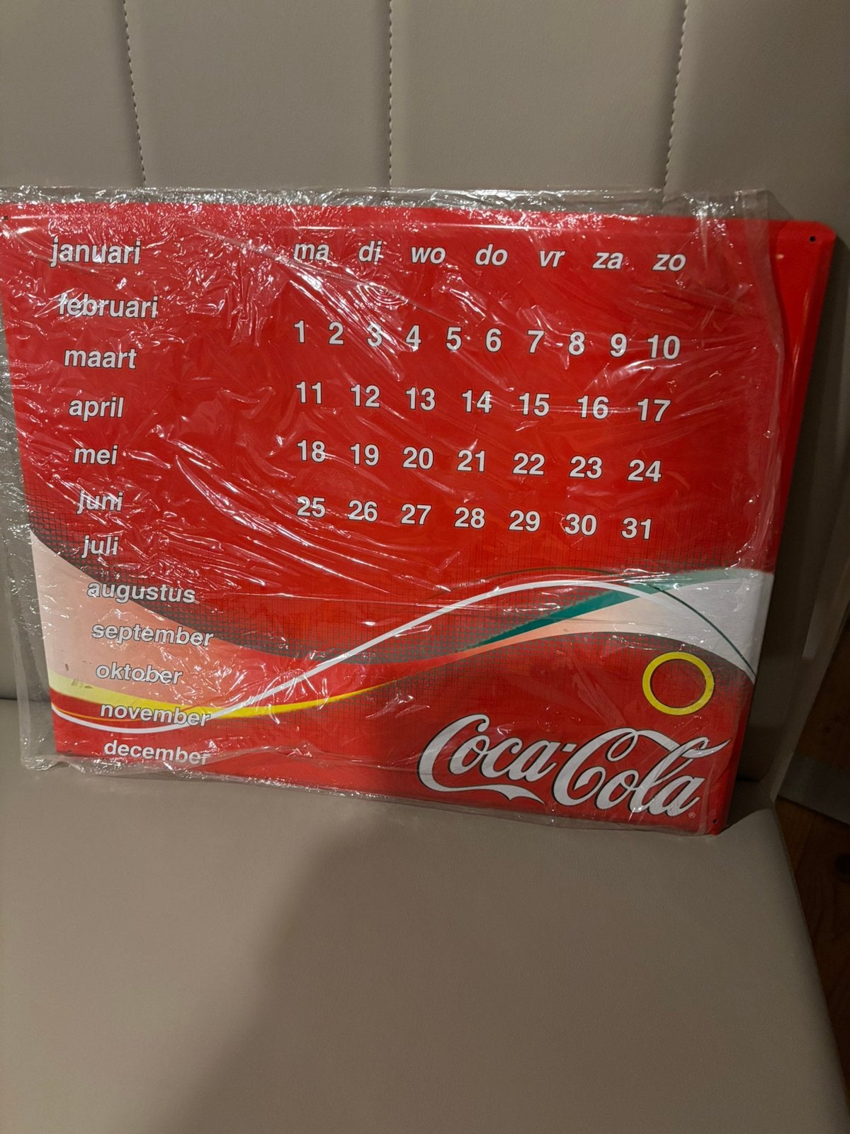 Nieuw Reclame kalender van coca cola, Diversen, Kalenders, Ophalen of Verzenden, Maandkalender, Nieuw