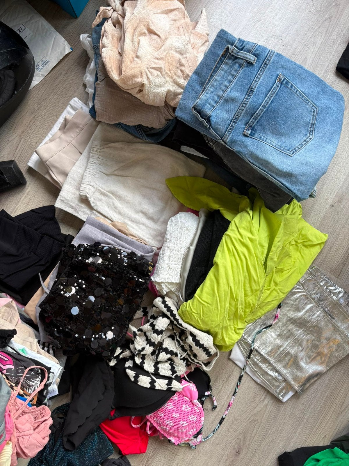 Grote partij meidenkleding (84 stuks) maat 36 t/m 40, Diverse, Ophalen, Gedragen