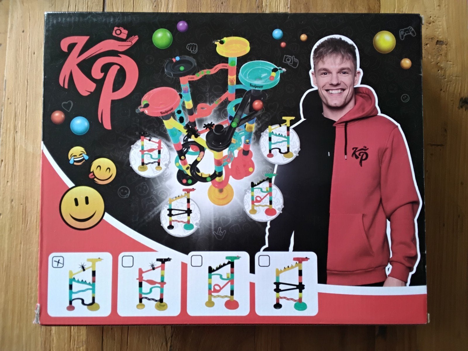 Knolpower knikkerbaan -. 2 sets, Kinderen en Baby's, Ophalen of Verzenden, Zo goed als nieuw, Jongen of Meisje