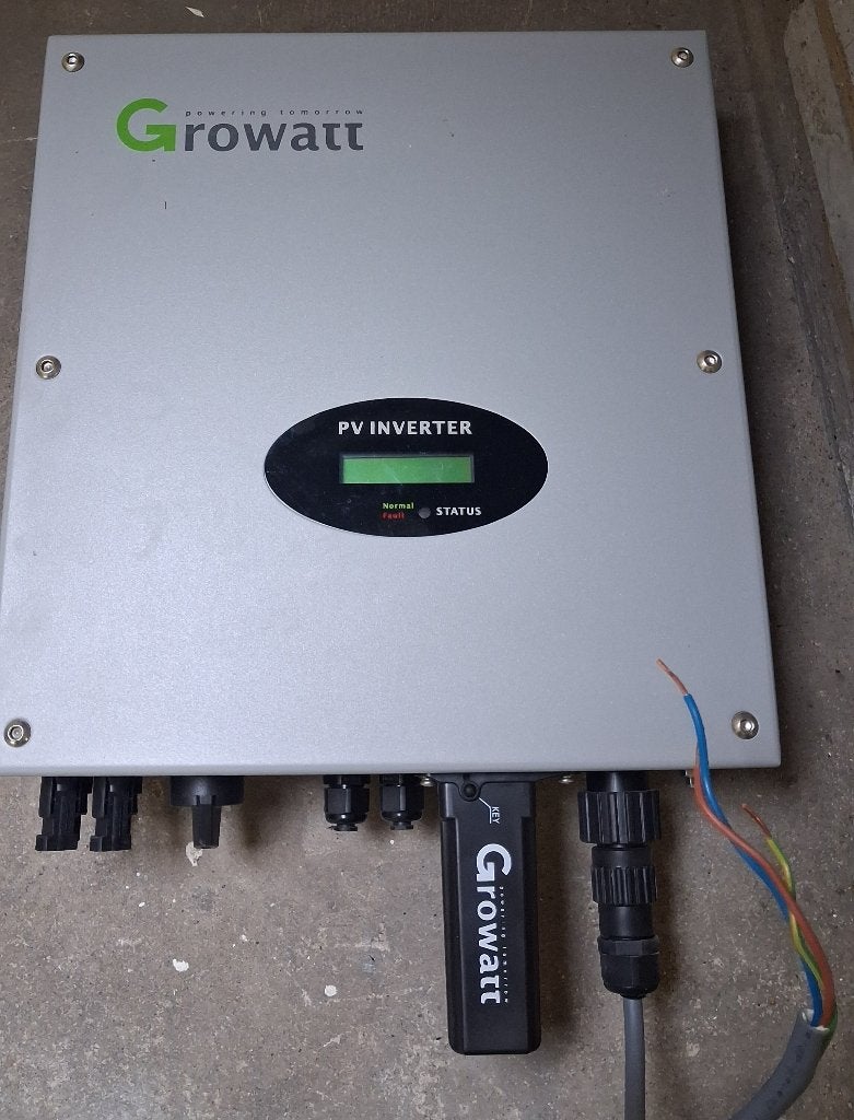 Growatt 2500MTL-S inverter, Ophalen of Verzenden, Zo goed als nieuw, Growatt, Omvormer
