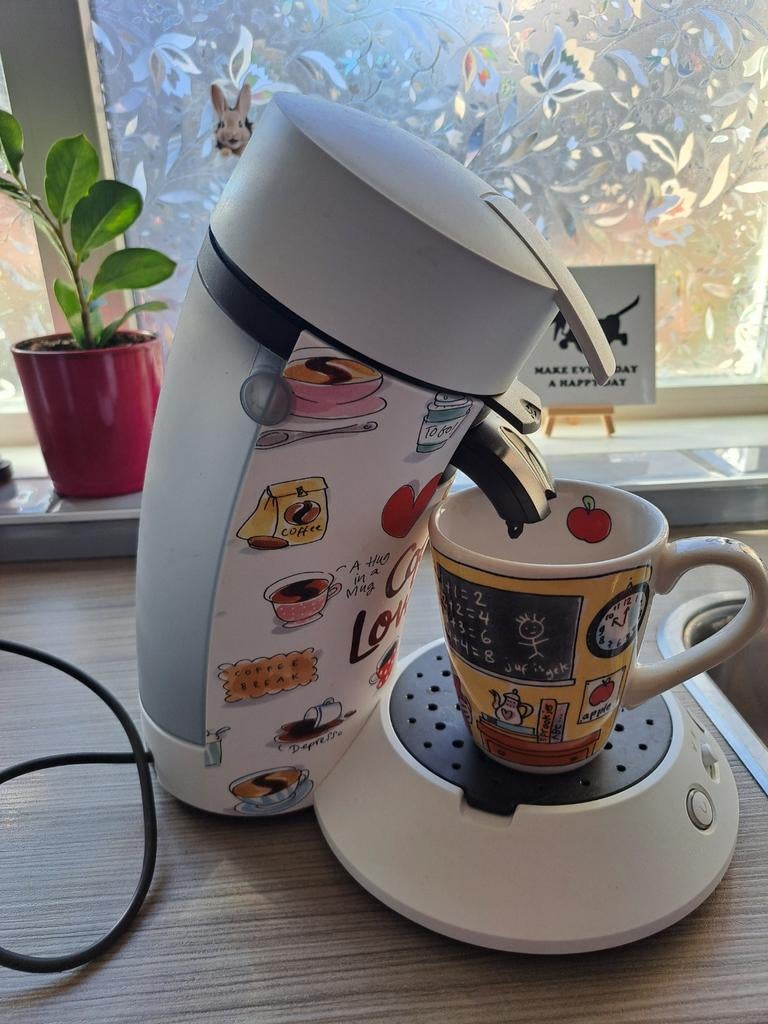 Coffee Lovers Editie van Senseo, Ophalen of Verzenden, Zo goed als nieuw, Koffiemachine, Afneembaar waterreservoir