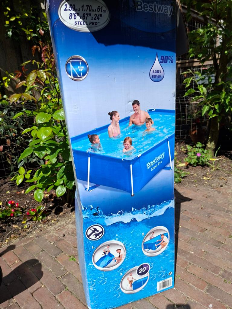 Opzet zwembad, Tuin en Terras, Zwembaden, Ophalen, Minder dan 80 cm, Minder dan 200 cm, Opzetzwembad