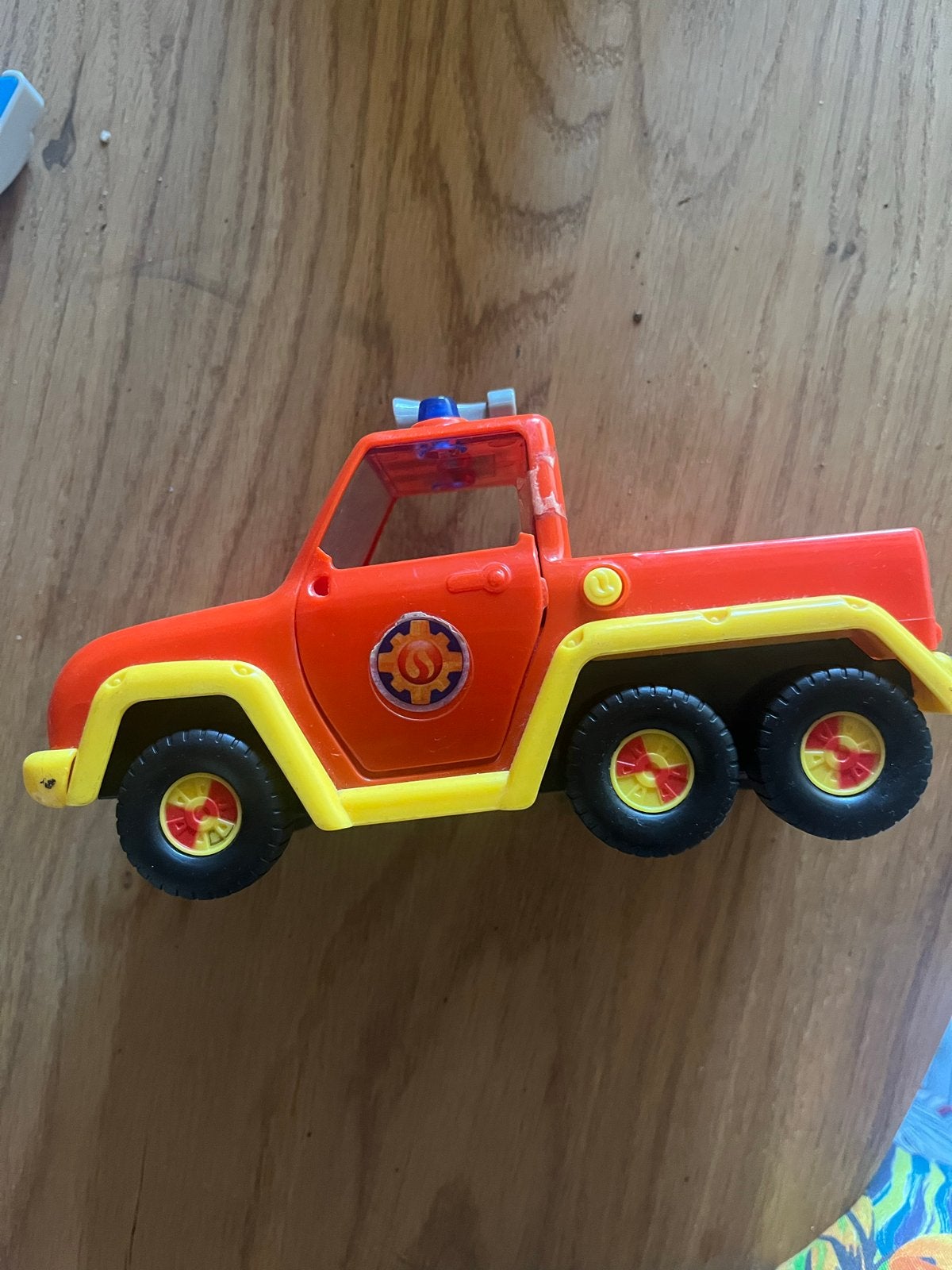 Brandweerman Sam Jupiter 6-wielige brandweerwagen, Ophalen, Gebruikt