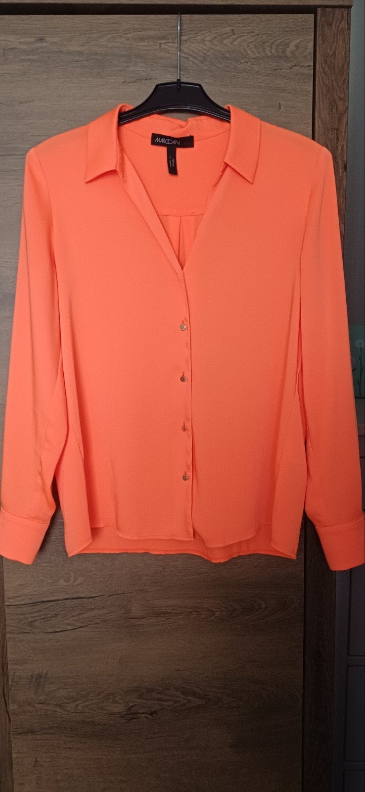 MarcCain prachtige bloes mt 38, Kleding | Dames, Maat 38/40 (M), Oranje, Ophalen of Verzenden, Zo goed als nieuw