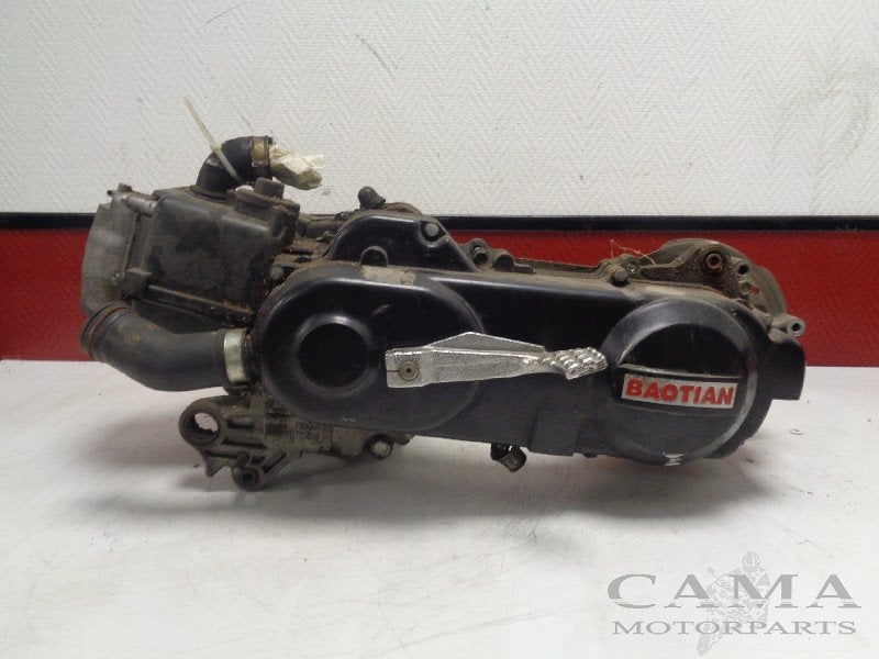 Motorblok China BAOTIAN (50cc 4T 4V DD) 2008 BT139QMA, Cama Motorparts, Gebruikt, Info@cama-motorparts.nl, P.J. Troelstraweg 8, MAASSLUIS 3144 CX, Zuid Holland, , Nederland