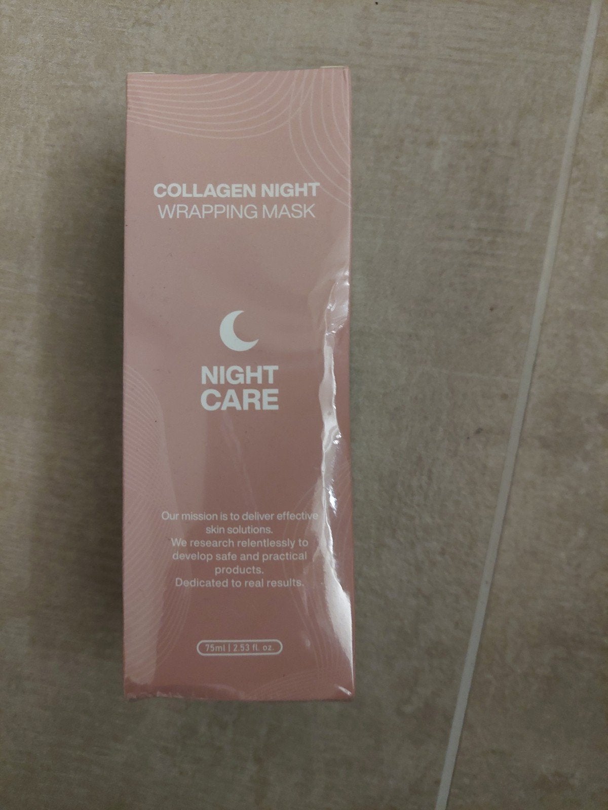 Collagen Night Wrapping Mask - Nachtverzorging, Ophalen of Verzenden, Nieuw, Gehele gezicht, Verzorging