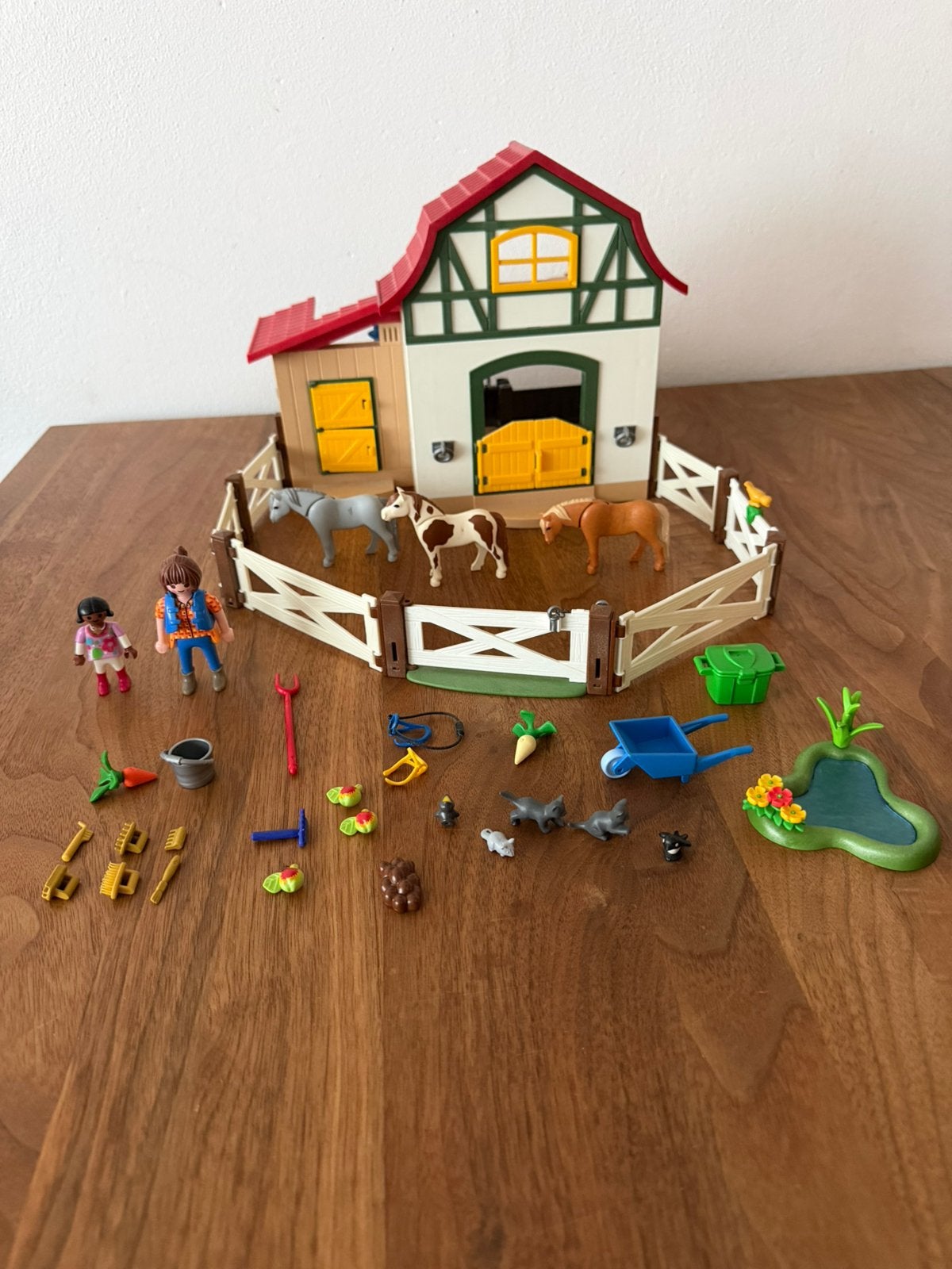 Playmobil Ponyclub 6927/5684, Ophalen, Gebruikt, Gebouw, Complete set