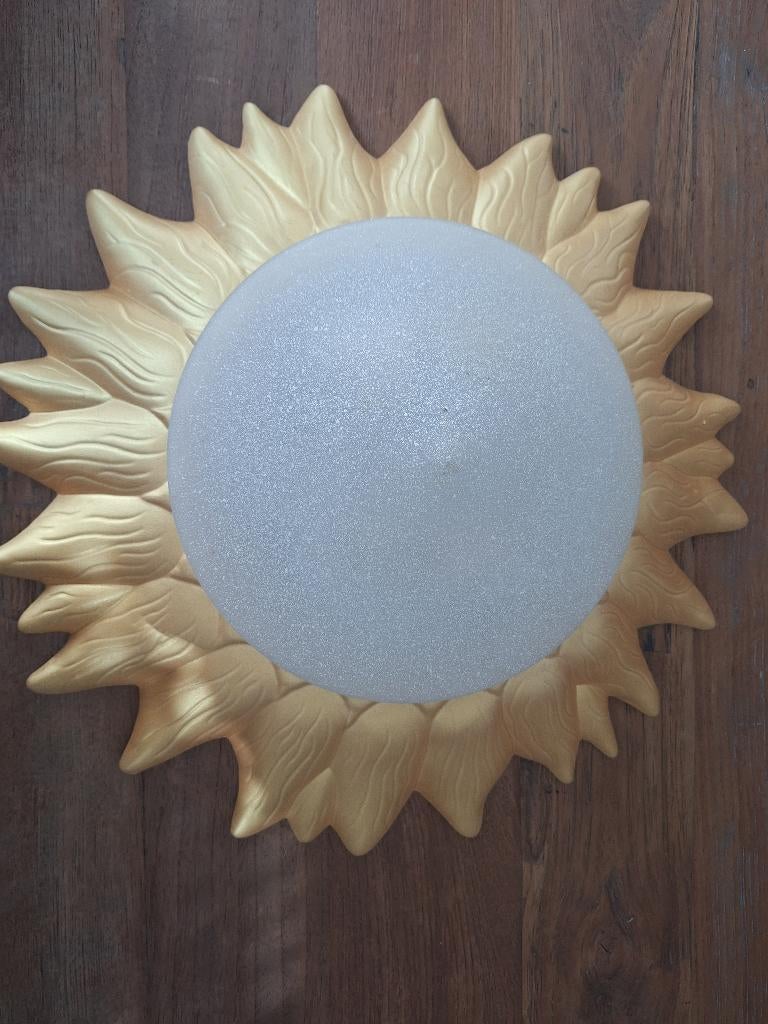Lamp zon, Ophalen, Zo goed als nieuw, Glas