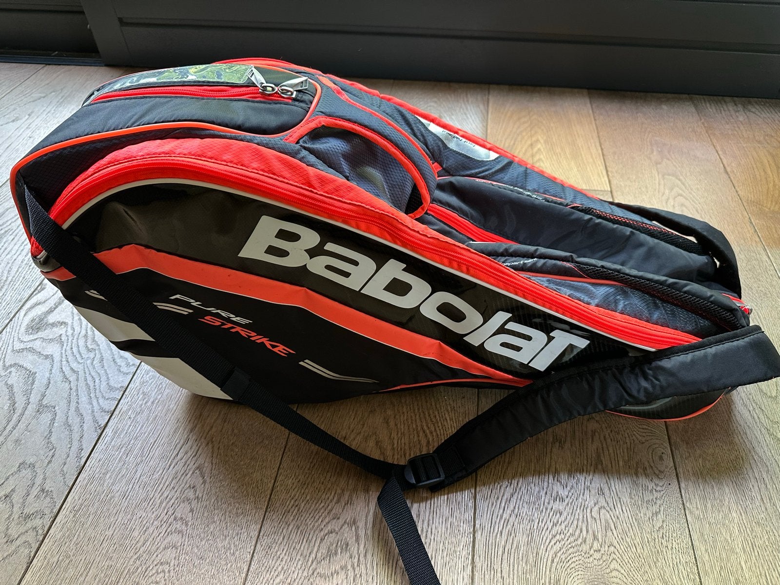 Babolat Pure Strike Tennistas - Zwart/Oranje, Zo goed als nieuw, Tas, Babolat, Ophalen