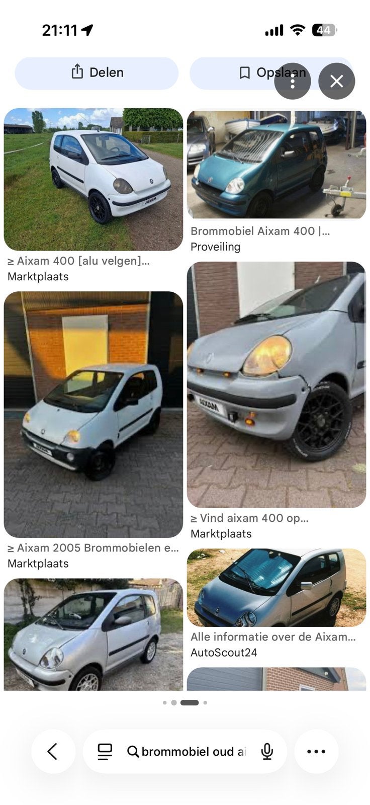 Brommobiel gezocht, Ophalen of Verzenden