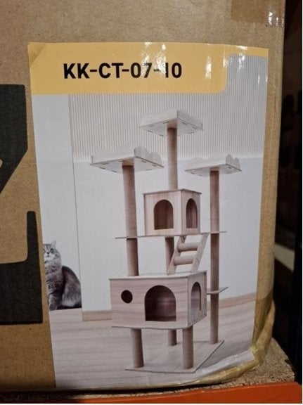 Nieuwe Krabpaal / Kattenboom 160 cm – Groot & Stevig, Ophalen of Verzenden, Nieuw, Krabpaal